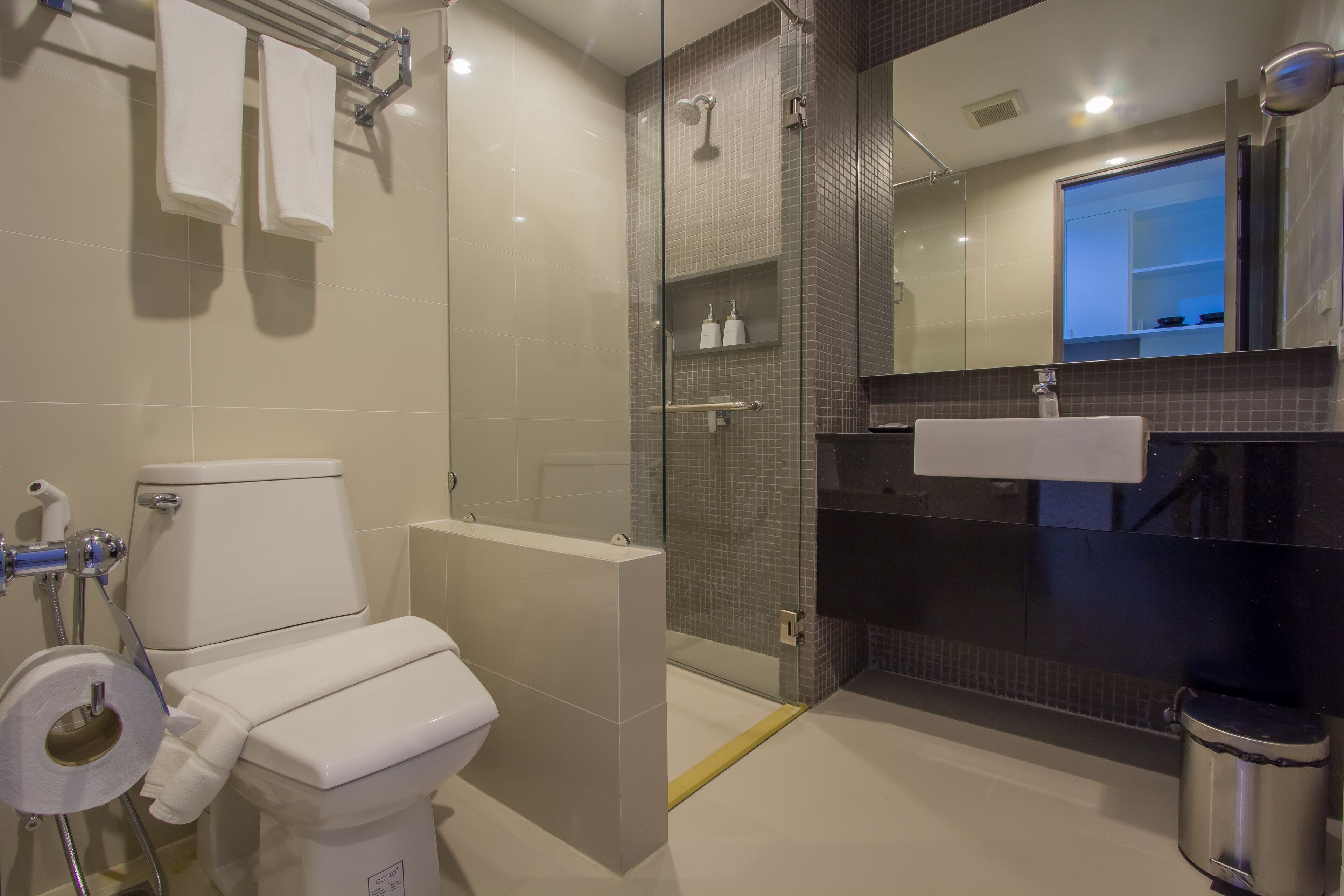 A Nice clean superior king or twin room