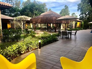 Luxury Room, Multiple Beds, Garden View (Rouxinol) | Balcony view