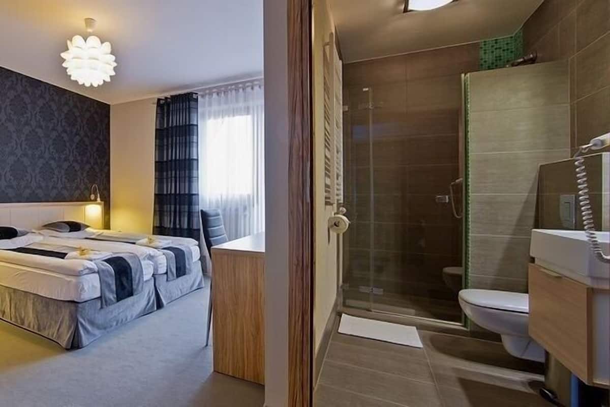 Iron/ironing board, cots/infant beds, rollaway beds, free WiFi