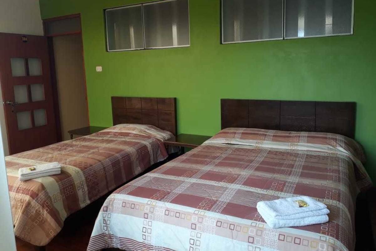 Free WiFi, bed sheets