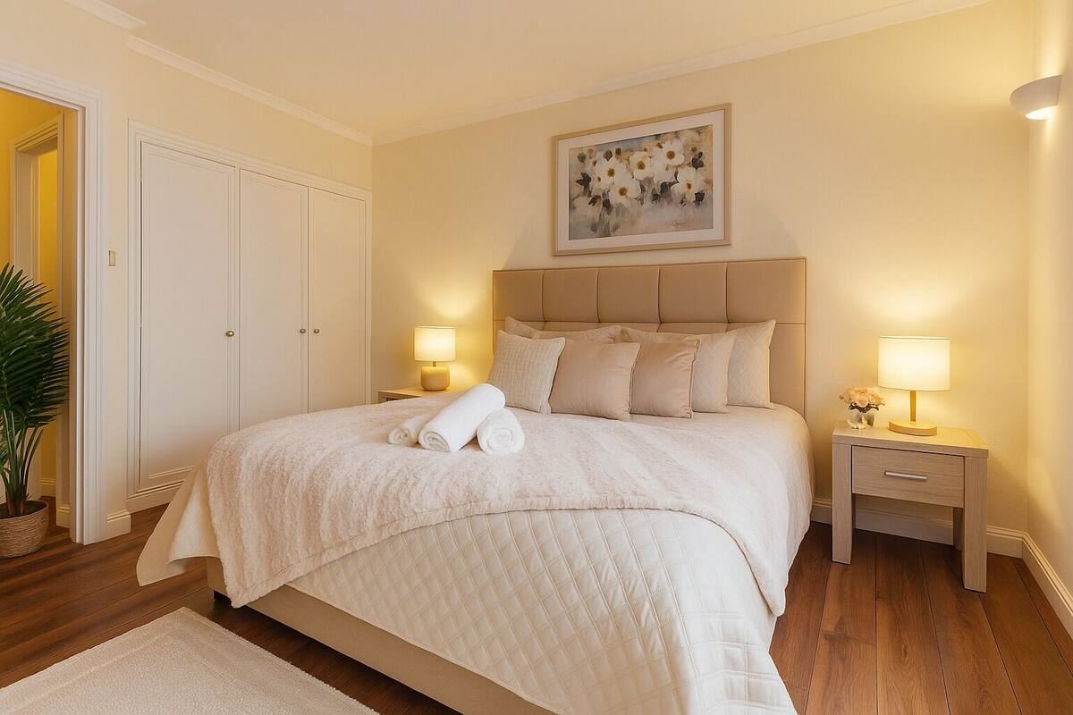Apartamento superior, acessível, suíte (1 bedroom) | 1 quarto, cofres nos quartos, quartos à prova de som
