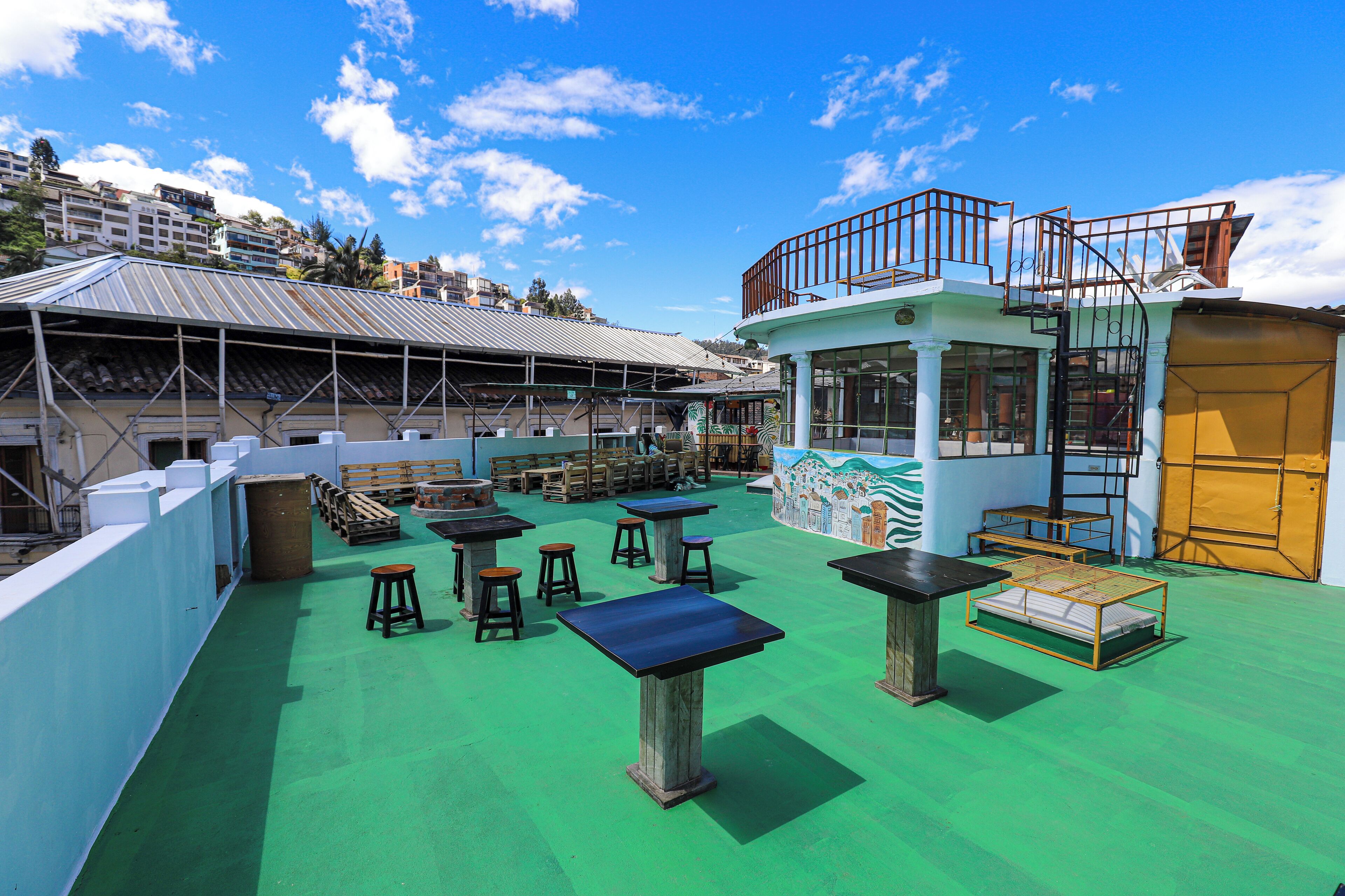 Rooftop terrace