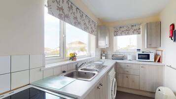 Fridge, microwave, oven, freezer