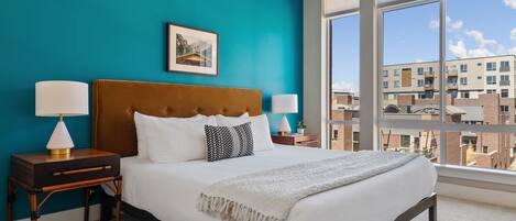 Family Apartment, 2 Bedrooms, 2 Bathrooms (Self Check-in with Virtual Front Desk) | 2 bedrooms, premium bedding, memory foam beds, individually decorated