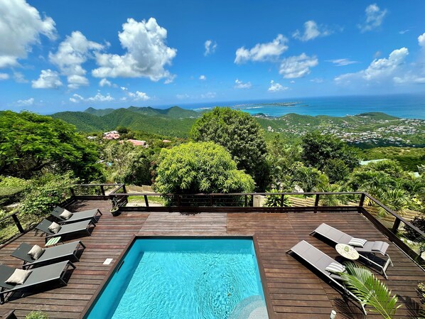 Una piscina climatizada