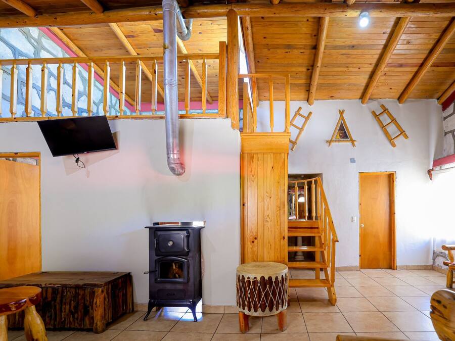 Ferienhütte, 2 Schlafzimmer, Nichtraucher | Wohnbereich | Plasmafernseher