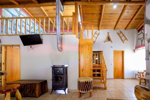 Cabin, 2 Bedrooms, Non Smoking | Living area | Plasma TV