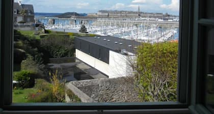 Appartement duplex avec vue mer sur Saint-Malo et garage