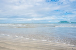 On the beach