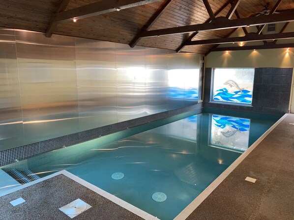 Piscine couverte, piscine chauffée