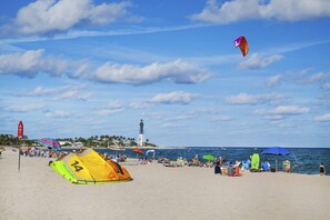 Beach nearby