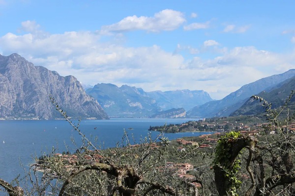 Blick von der Unterkunft