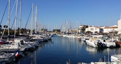 Maison de charme avec jardin sur l'ile de ré