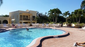 Beheizter Pool