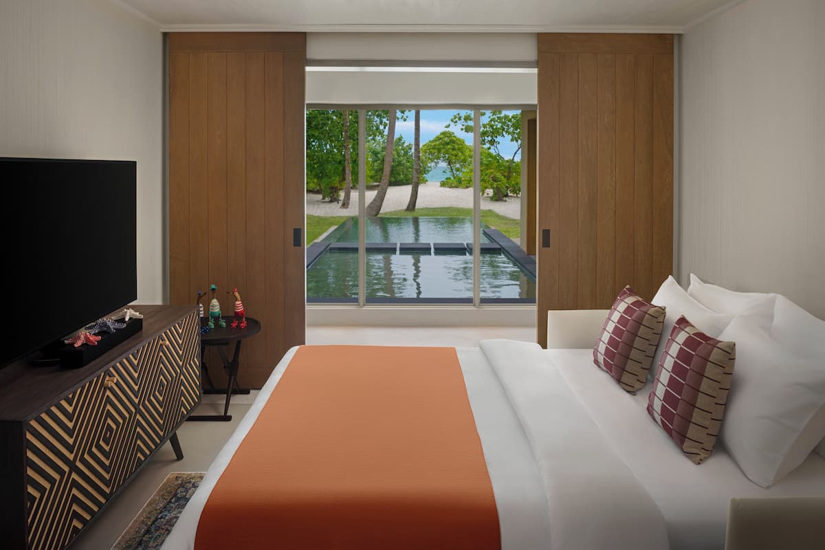 Familie villa, 2 slaapkamers, uitzicht op strand (Beach, Pool, Club Benefits) | Kameruitzicht