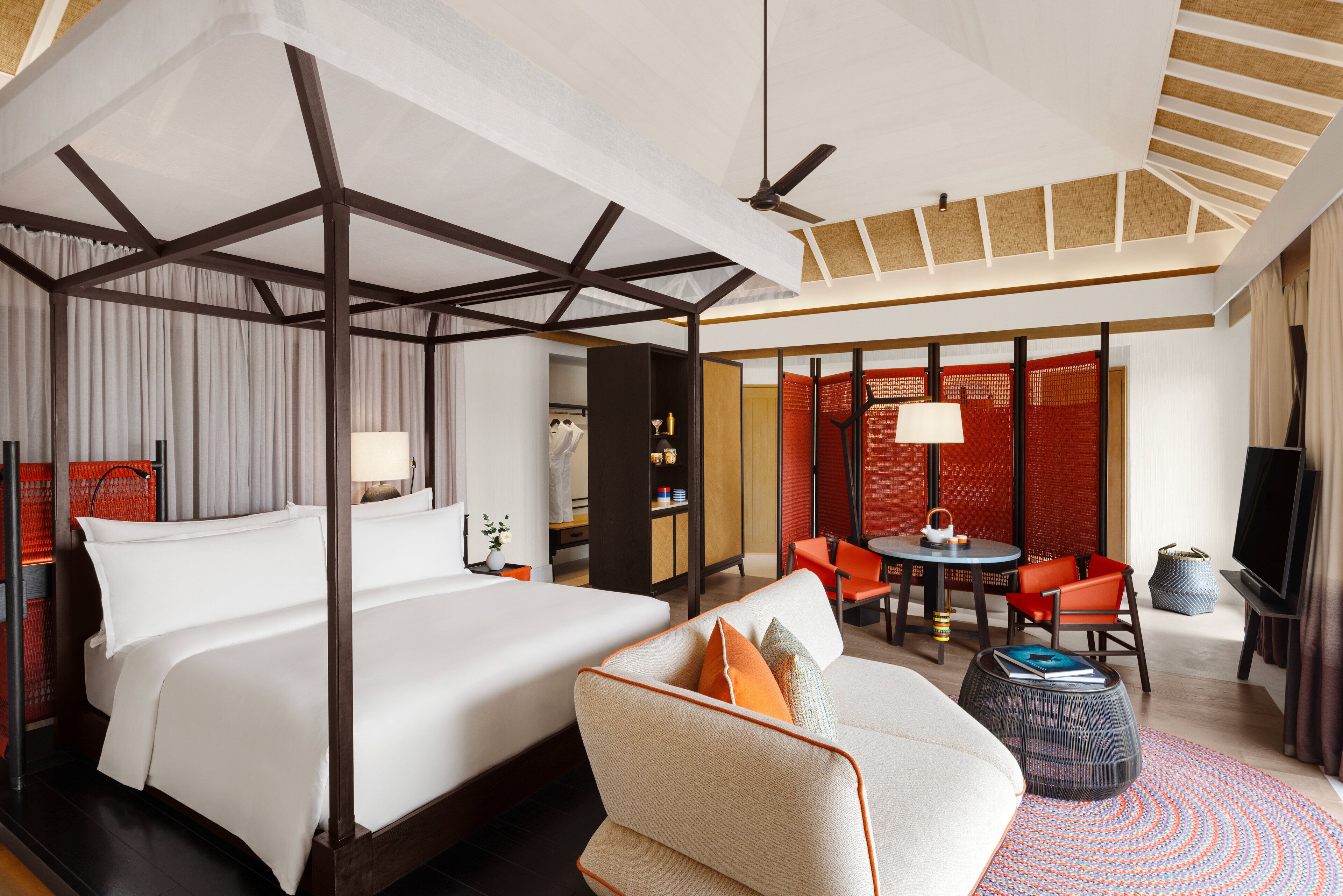 Villa - 1 sovrum (Sunset, Beach, Pool, Club InterCont.) | Sängtillbehör av högsta kvalitet, duntäcken och memory foam-madrasser