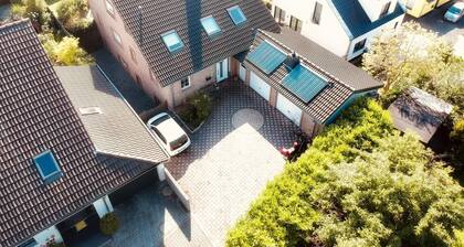 calm 82 square meters apartment, including a sauna, floor heating and a terrace