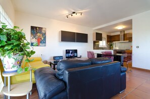 TV, peis og DVD-spiller