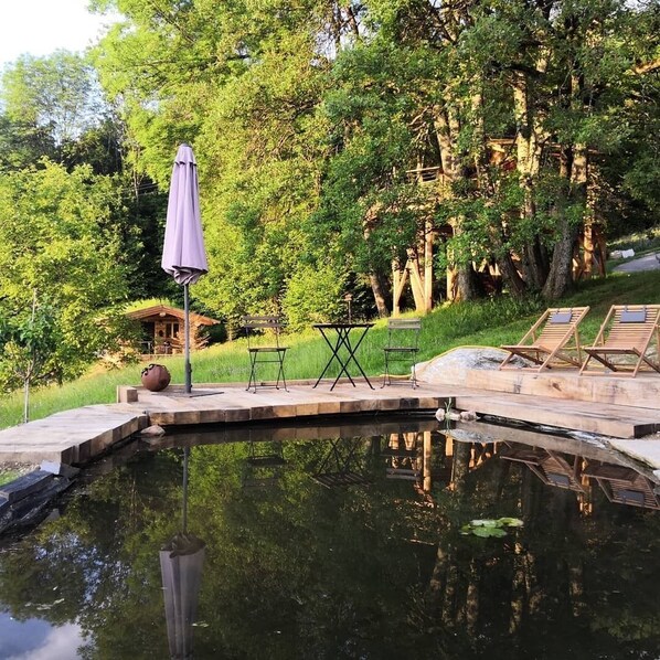 Property grounds - The 13 trees log cabin (Collonges-sous-Salève)