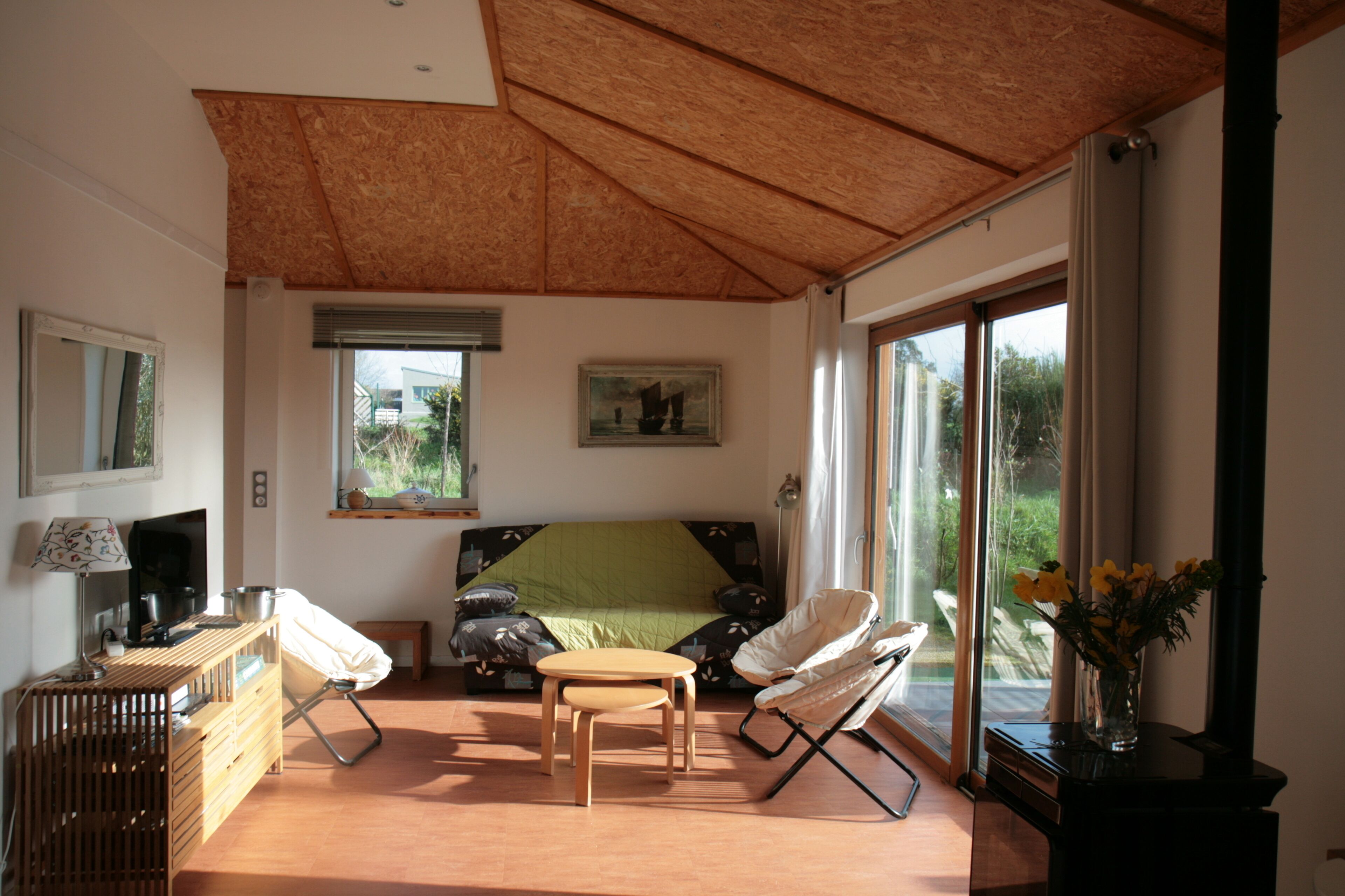 eco-friendly 6 / 8pers heated swimming pool axis St Malo equipped babies disabled access