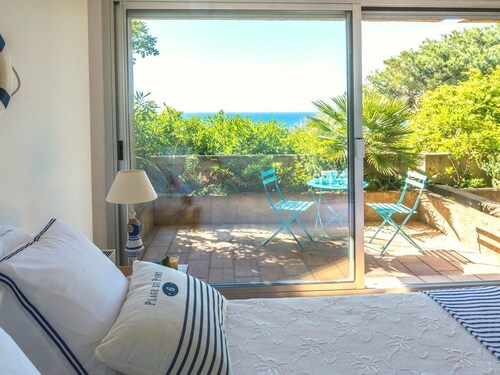 LA MARINELLA *PLAGE 5mn A PIED*CLIMATISEE*VUE IMPRENABLE*CALME*PARKING