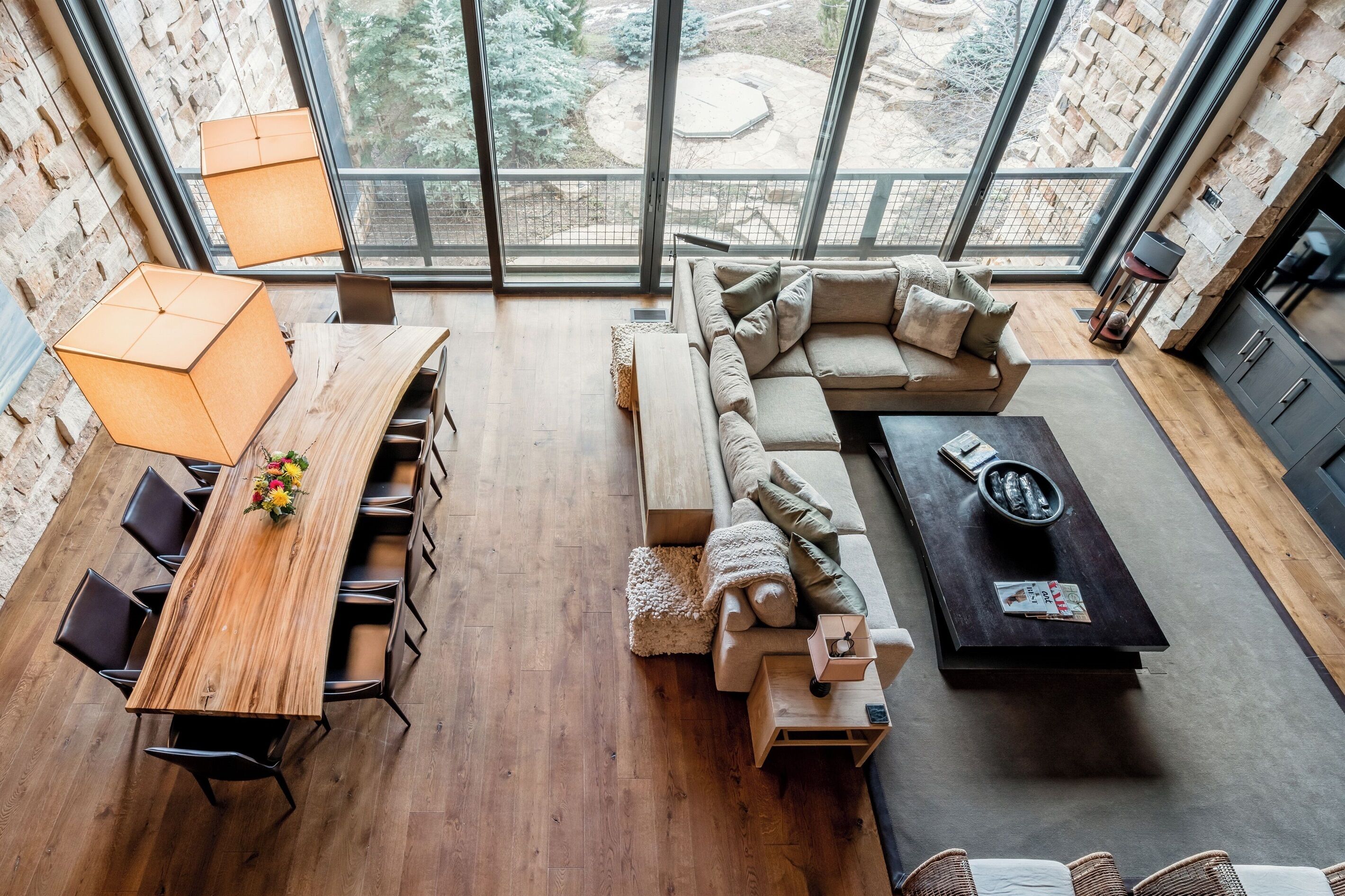 Área de sala de estar