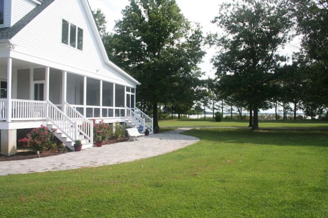 Chesapeake Waterfront with Private Beach & Pool