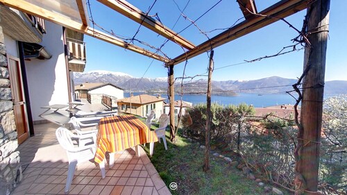 La Magotina - Panoramablick auf den Iseosee - C. I.R. 016.211-CNI-00004