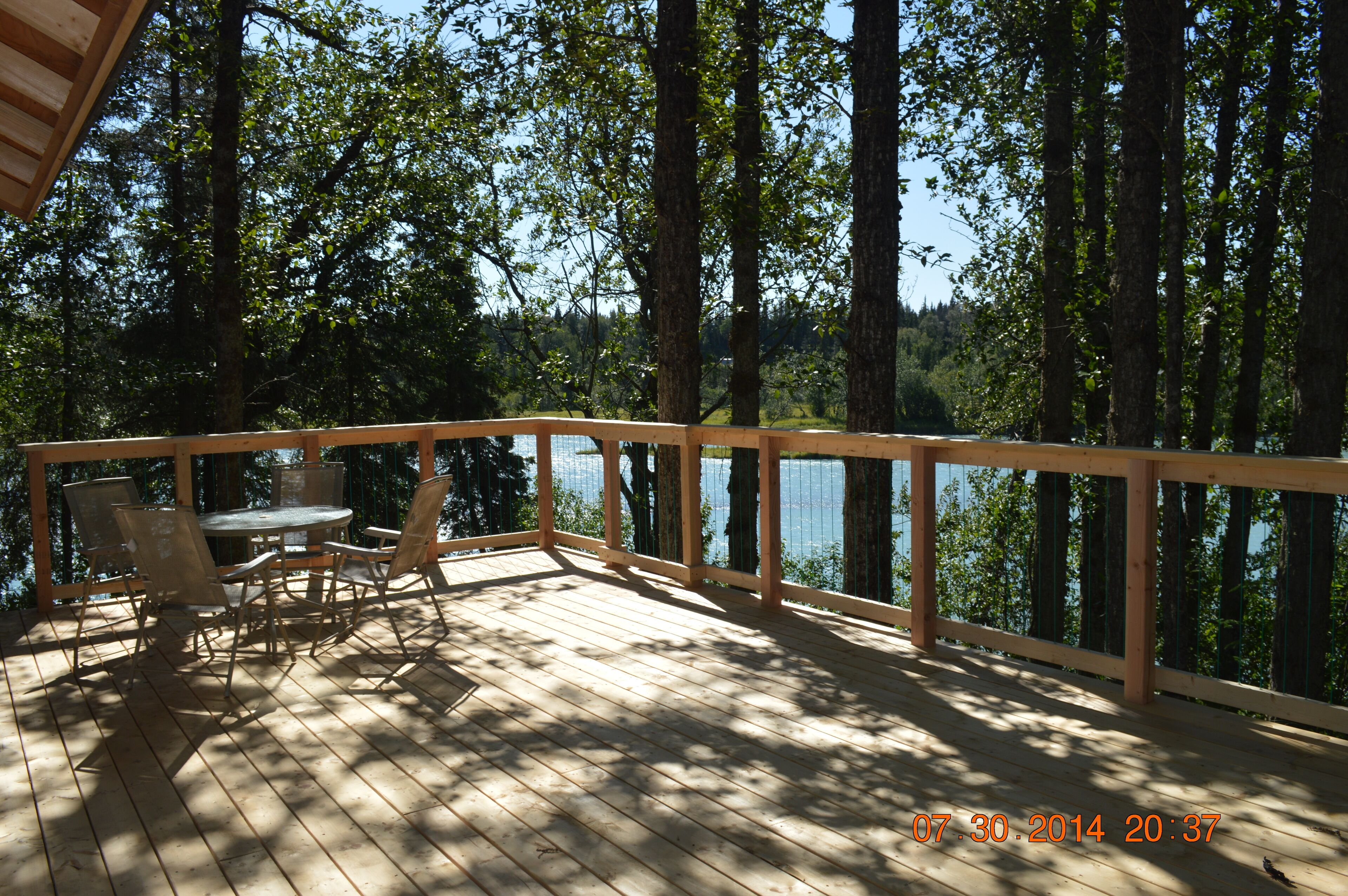 Beautiful Cabin with view of Kasilof River - Access to private dock