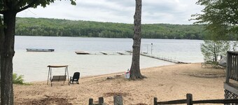 Mysig stuga på en vacker Beach Resort i norra Michigan