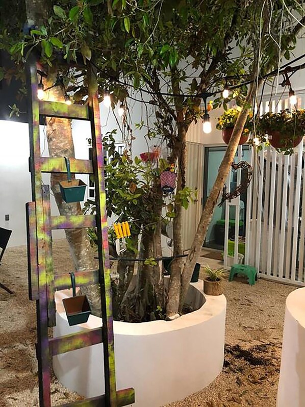 Enceinte de l’hébergement