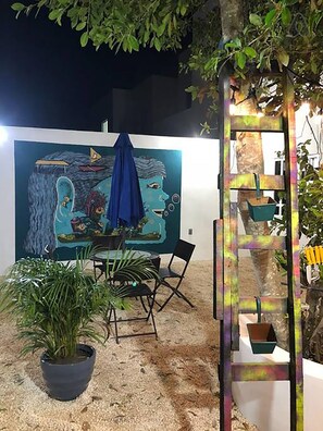 Enceinte de l’hébergement