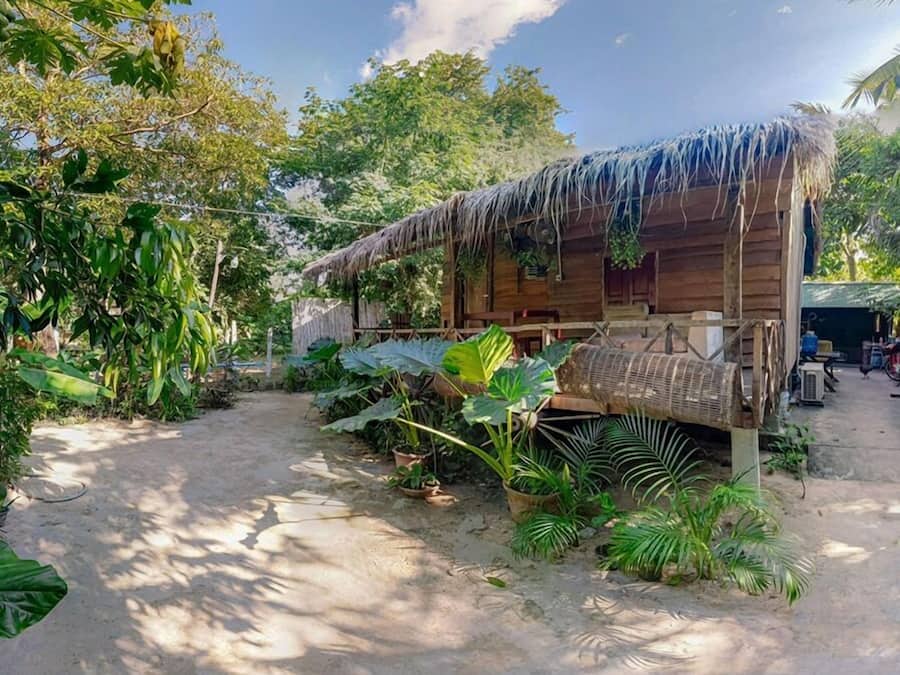 Fachada de la propiedad