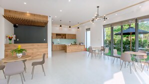 Sala de estar en el lobby