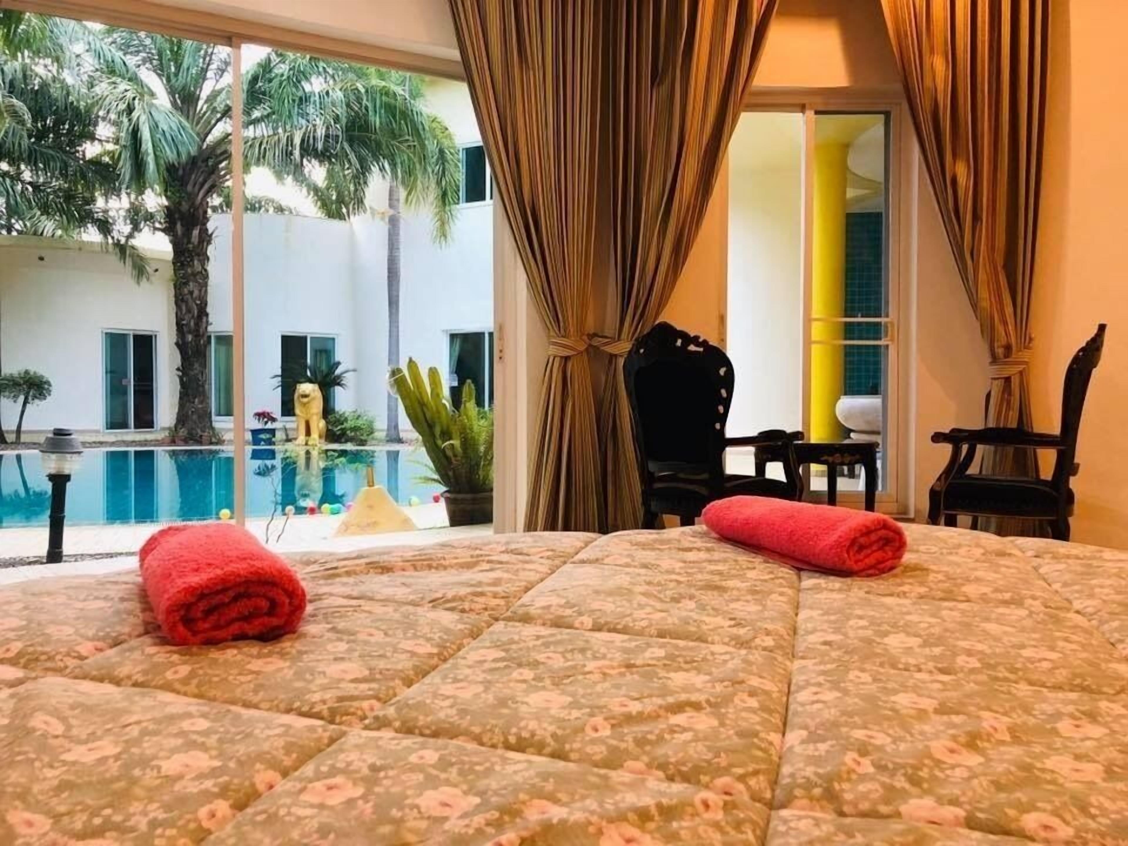 4-Bedroom House  | Ausblick vom Zimmer