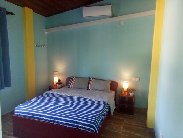 1 makuuhuone, allergiatestatut vuodevaatteet, yksilöllisesti sisustettu