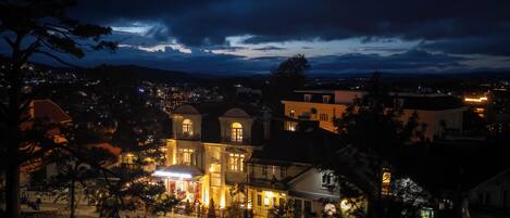 Fachada de la propiedad