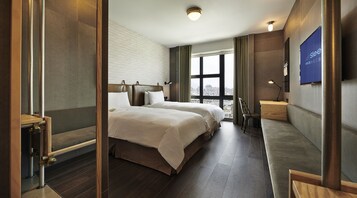 Deluxe Twin Room, 2 Twin Beds, Non Smoking | Down comforters, memory foam beds, minibar, in-room safe