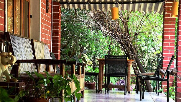 Lobby sitting area - Baaz Jungle Resort (Kurai)