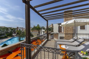 Villa, 2 Bedrooms, Pool Access, Beachside | Terrace/patio - Ayia Napa Villa Annamaria (Sotira)