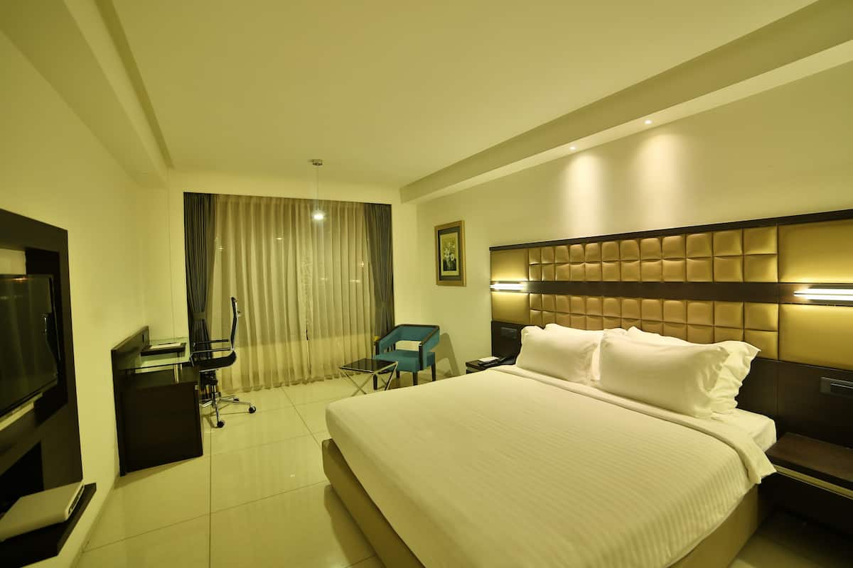 Deluxe Double Room, 1 King Bed, Accessible, City View | Desk, WiFi (free)