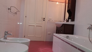 Hair dryer, towels