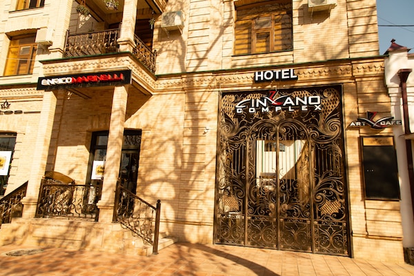 Voorkant van accommodatie