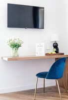 Superior Double Room, Terrace | 1 bedroom, premium bedding, down comforters, minibar