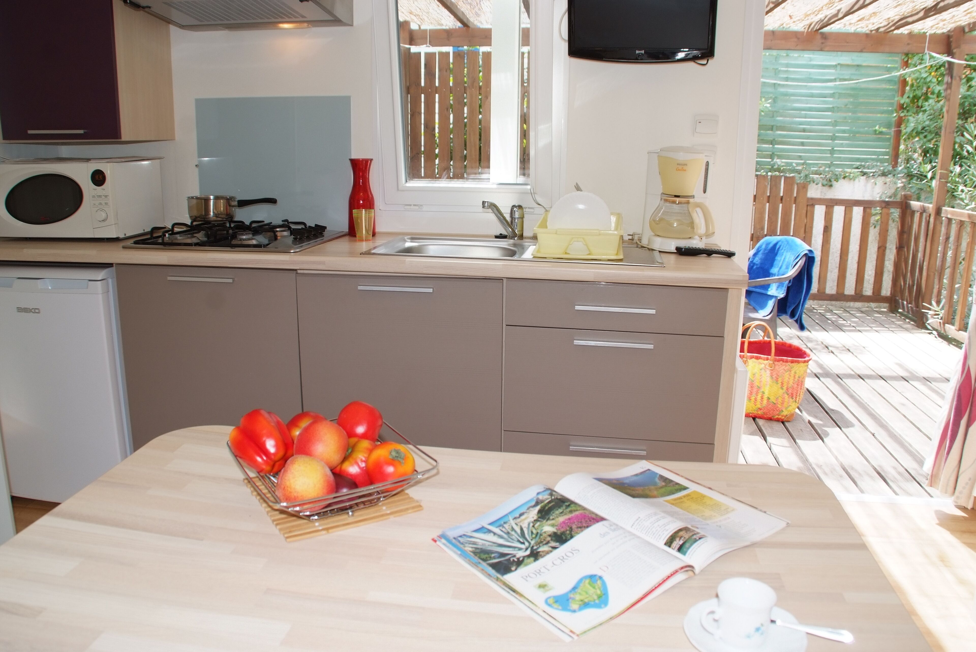 Mobile Unterkunft (Moyen) | Eigene Küche