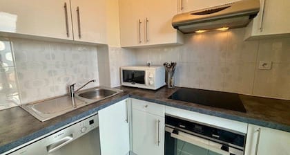 Studio mezzanine à Quiberon - 4 pers, 2 balcons, parking, animaux acceptés