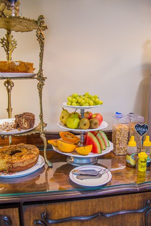 Frokostbuffé er inkludert hver dag