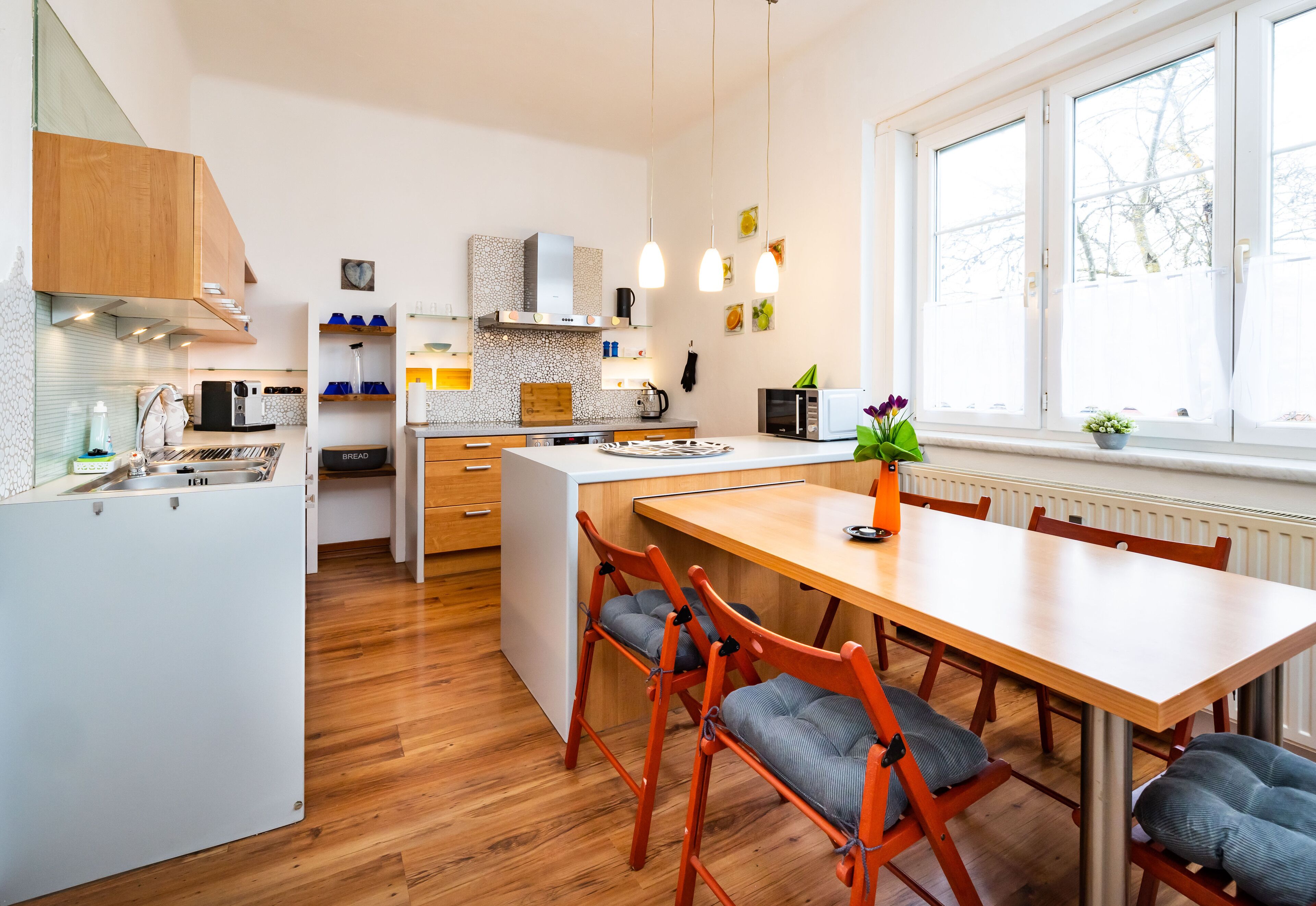 Cozy & spacious 142m² apartment for up to 5 people