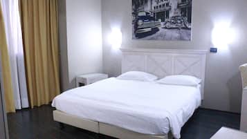 Minibar, in-room safe, desk, blackout curtains
