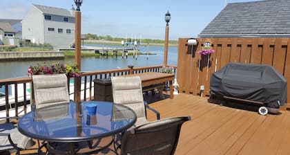 Détente Smith Point Beach House sur Canal privé